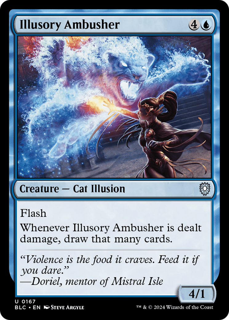 Illusory Ambusher [Bloomburrow Commander] | Grognard Games