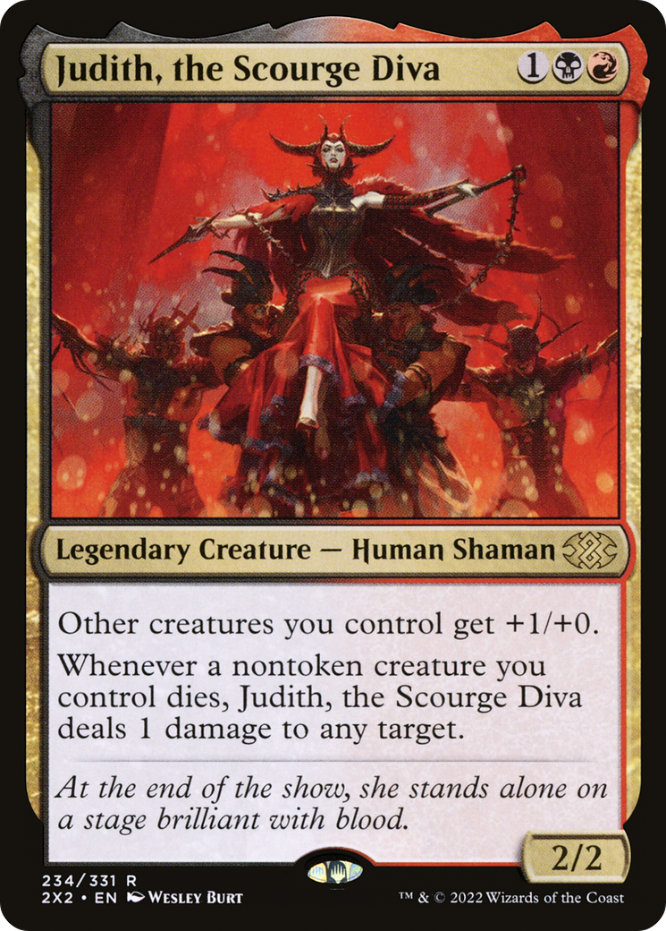 Judith, the Scourge Diva [Double Masters 2022] | Grognard Games