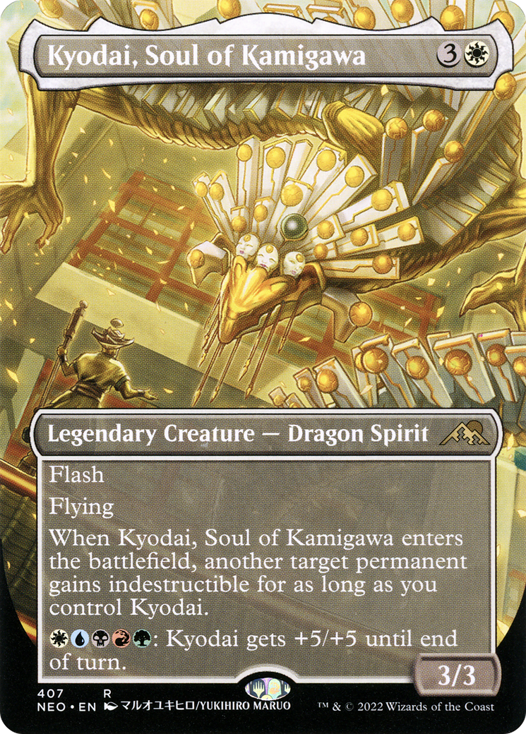 Kyodai, Soul of Kamigawa (Borderless Alternate Art) [Kamigawa: Neon Dynasty] | Grognard Games