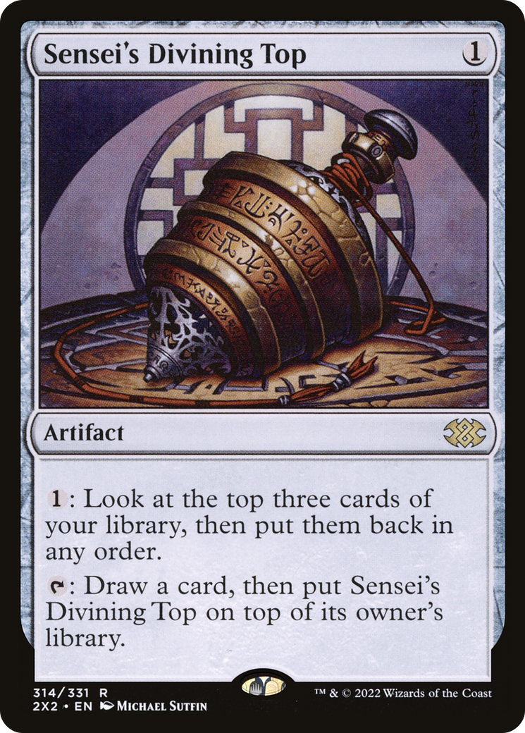 Sensei's Divining Top [Double Masters 2022] | Grognard Games