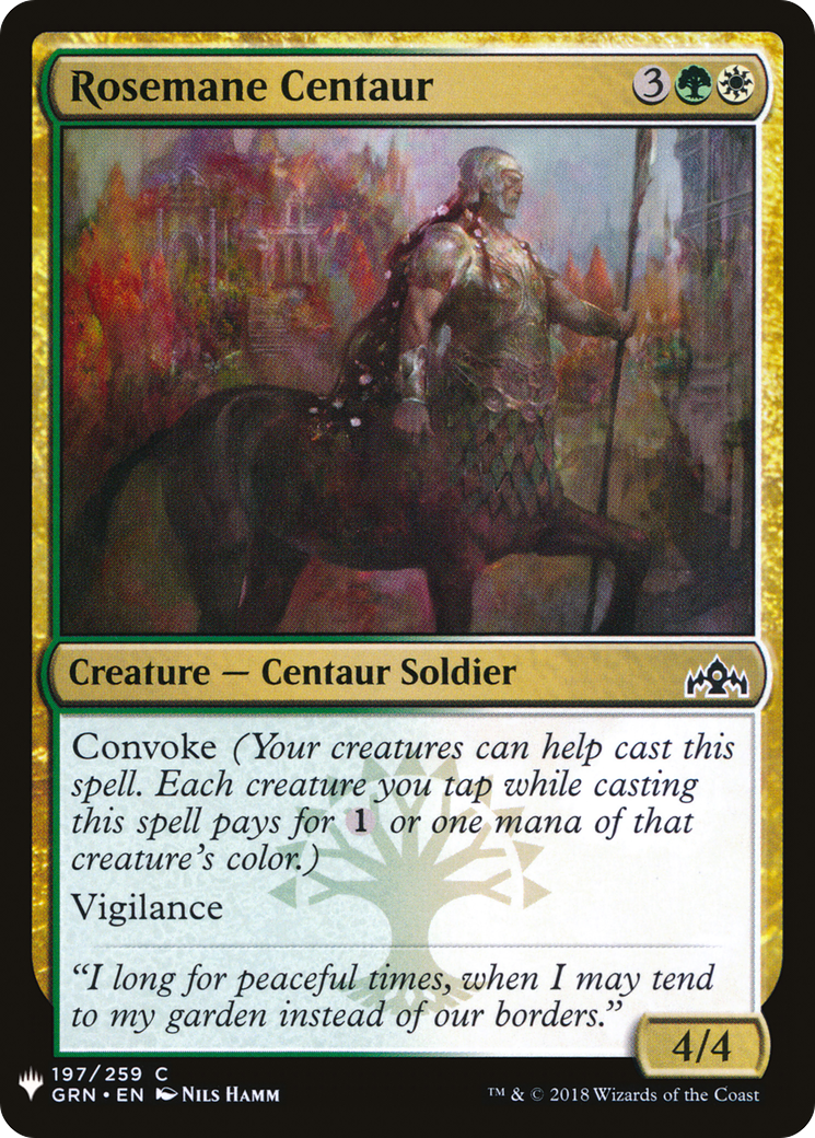 Rosemane Centaur [Mystery Booster] | Grognard Games