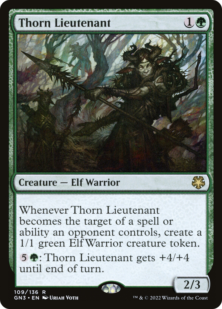 Thorn Lieutenant [Game Night: Free-for-All] | Grognard Games