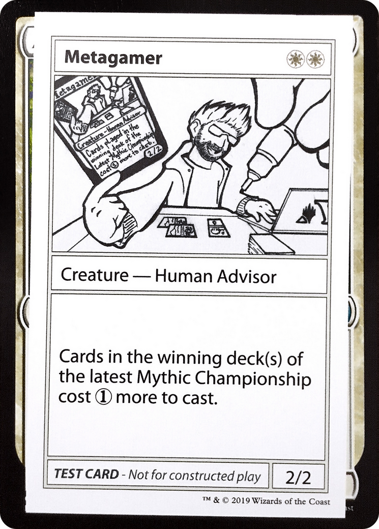 Metagamer (2021 Edition) [Mystery Booster Playtest Cards] | Grognard Games