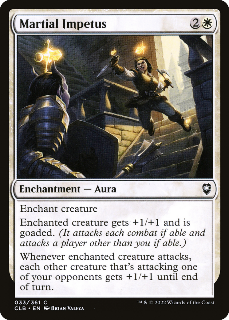 Martial Impetus [Commander Legends: Battle for Baldur's Gate] | Grognard Games