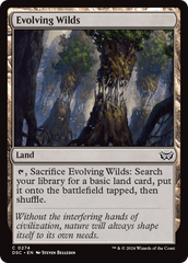 Evolving Wilds [Duskmourn: House of Horror Commander] | Grognard Games