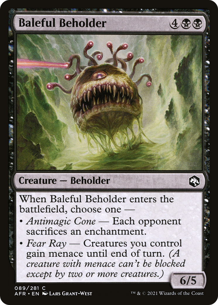 Baleful Beholder [Dungeons & Dragons: Adventures in the Forgotten Realms] | Grognard Games