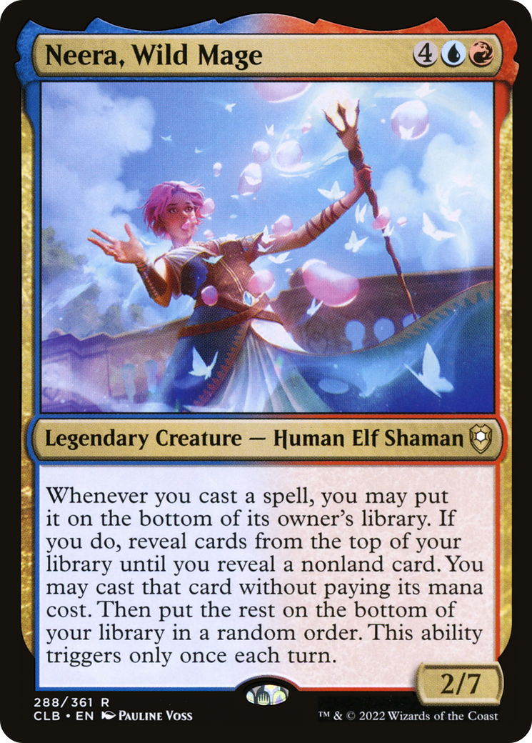 Neera, Wild Mage [Commander Legends: Battle for Baldur's Gate] | Grognard Games