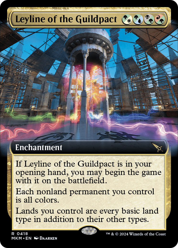 Leyline of the Guildpact (Extended Art) [Murders at Karlov Manor] | Grognard Games