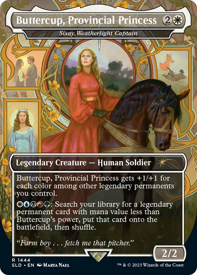 Buttercup, Provincial Princess - Sisay, Weatherlight Captain [Secret Lair Drop Series] | Grognard Games