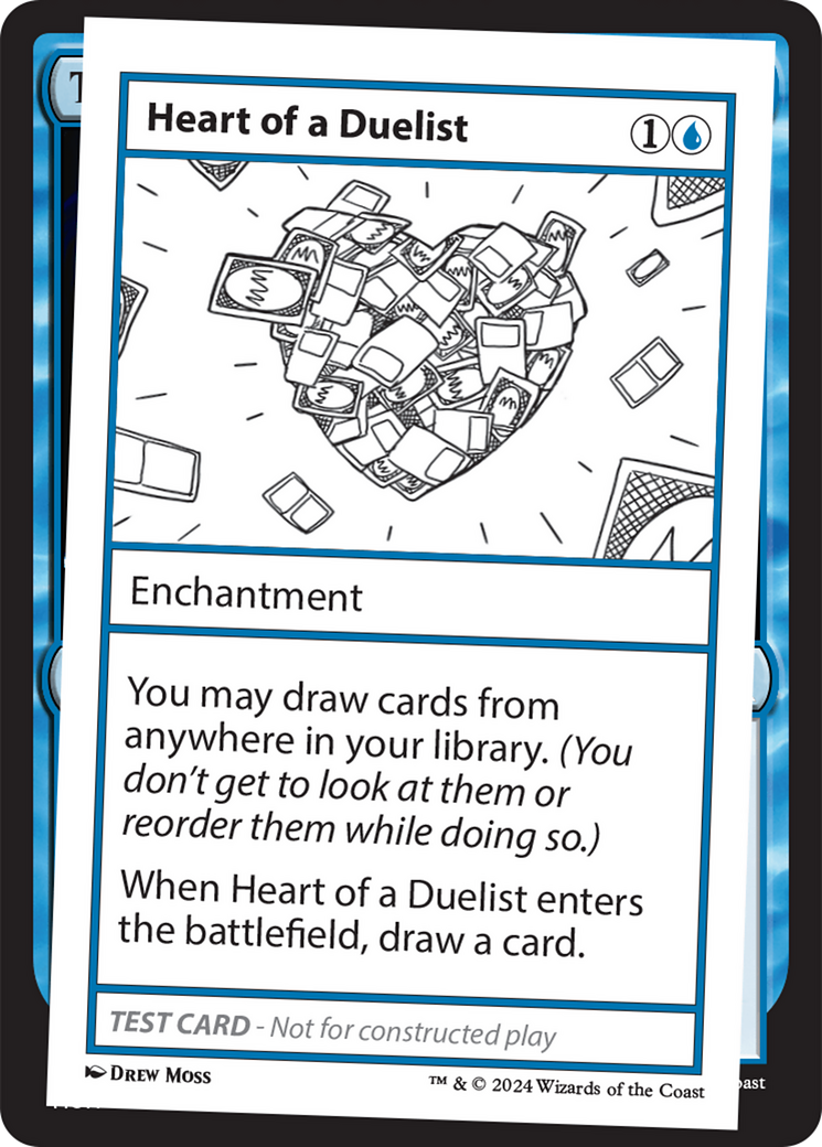Heart of a Duelist [Mystery Booster 2 Playtest Cards] | Grognard Games