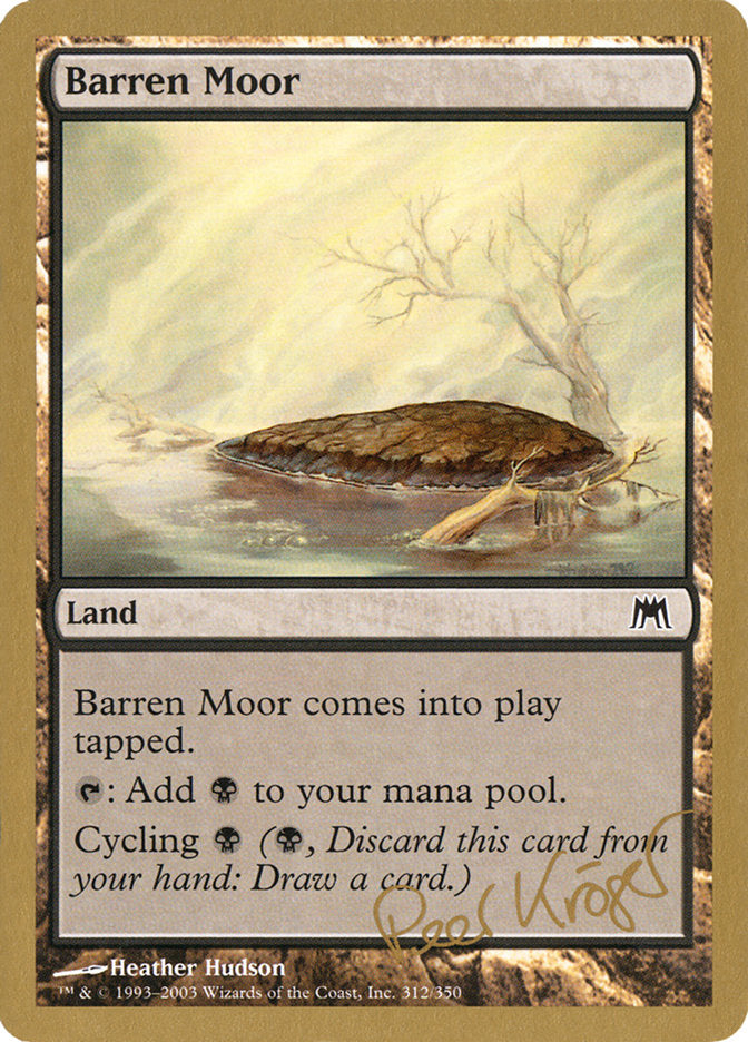 Barren Moor (Peer Kroger) [World Championship Decks 2003] | Grognard Games