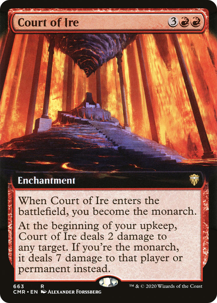 Court of Ire (Extended) [Commander Legends] | Grognard Games