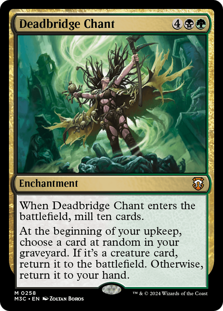 Deadbridge Chant (Ripple Foil) [Modern Horizons 3 Commander] | Grognard Games