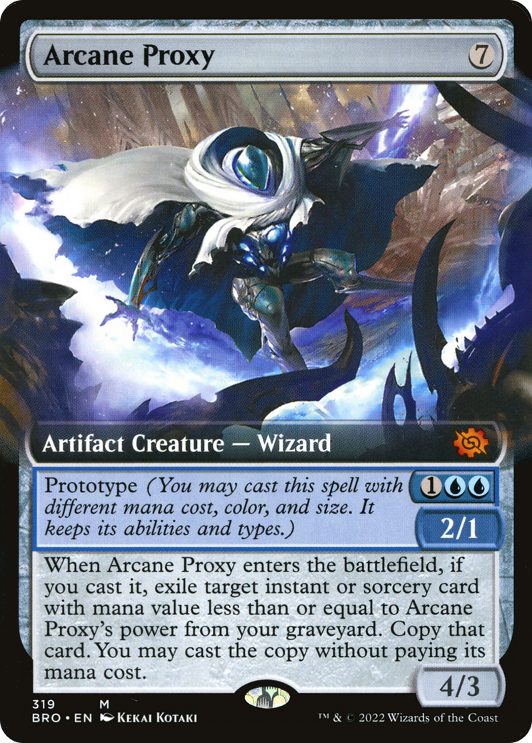 Arcane Proxy (Extended Art) [The Brothers' War] | Grognard Games
