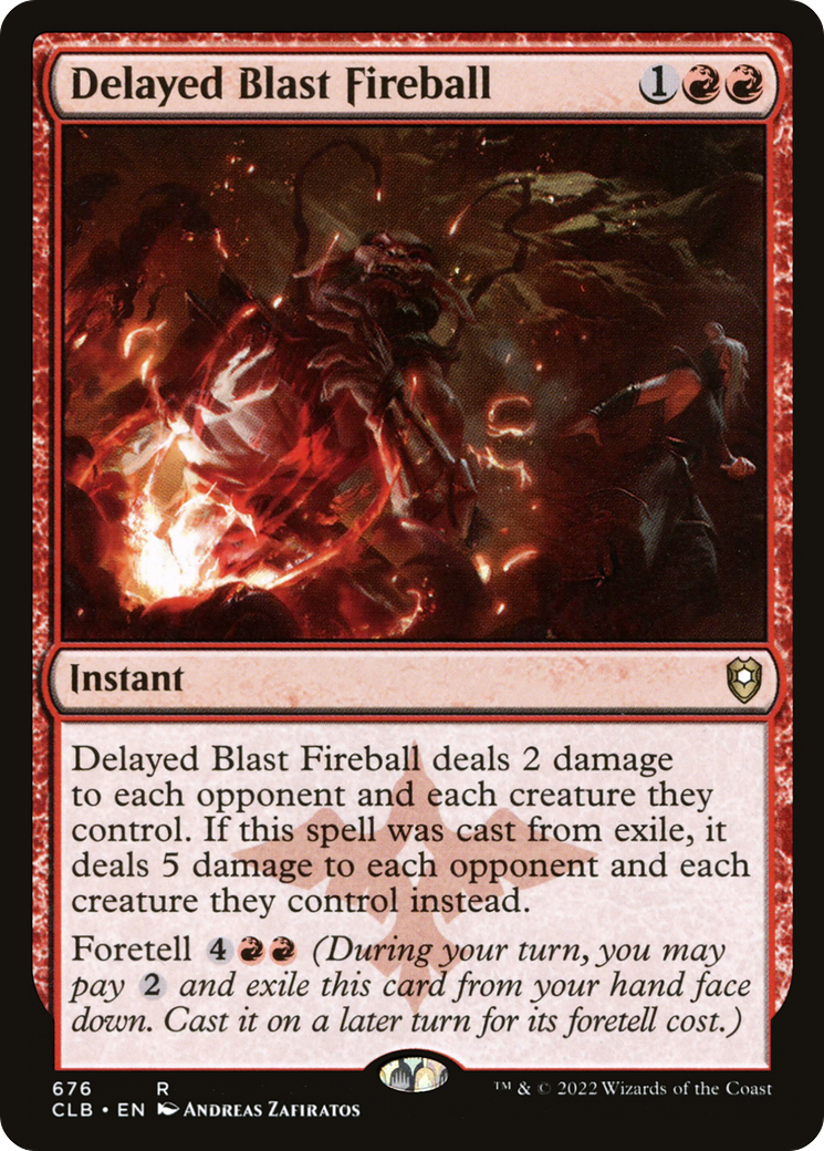 Delayed Blast Fireball [Commander Legends: Battle for Baldur's Gate] | Grognard Games
