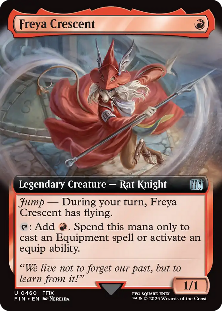 Freya Crescent (Extended Art) (FIN-460) - FINAL FANTASY Foil | Grognard Games