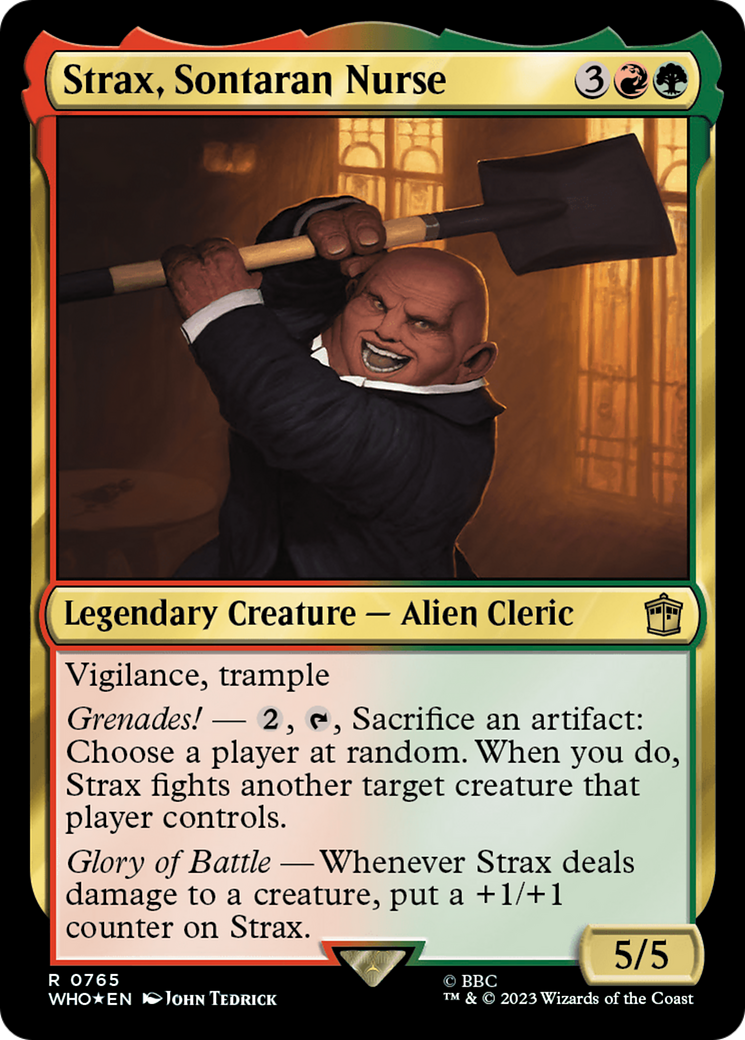 Strax, Sontaran Nurse (Surge Foil) [Doctor Who] | Grognard Games