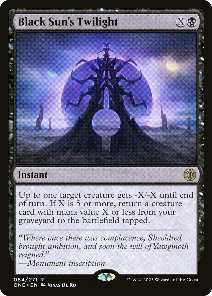 Black Sun's Twilight [Phyrexia: All Will Be One] | Grognard Games
