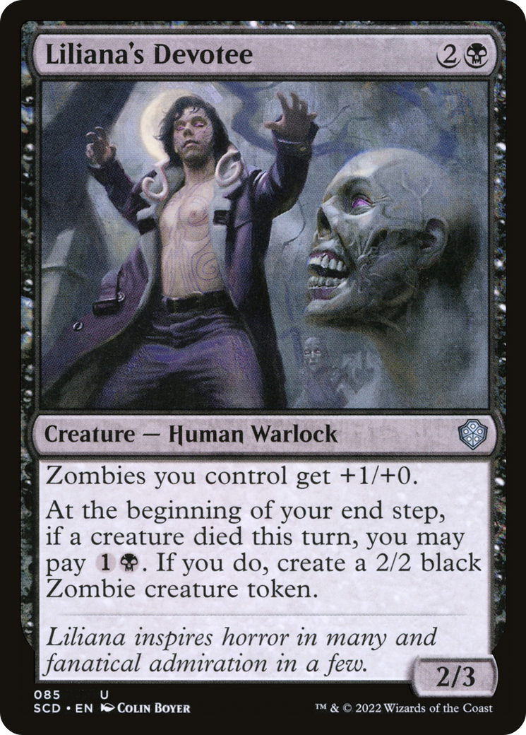 Liliana's Devotee [Starter Commander Decks] | Grognard Games