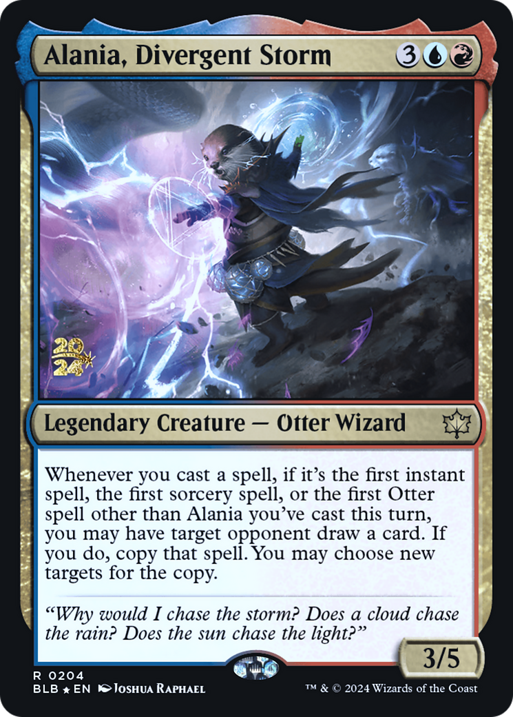 Alania, Divergent Storm [Bloomburrow Prerelease Promos] | Grognard Games
