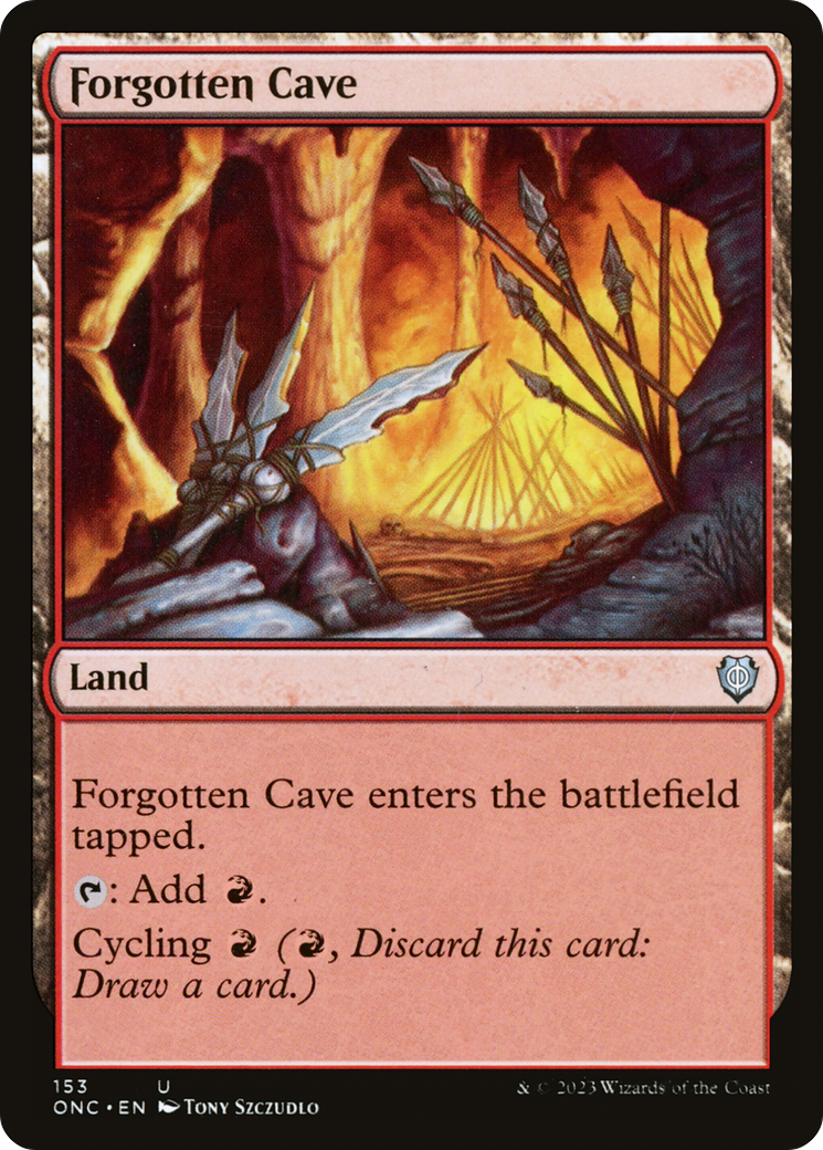 Forgotten Cave [Phyrexia: All Will Be One Commander] | Grognard Games