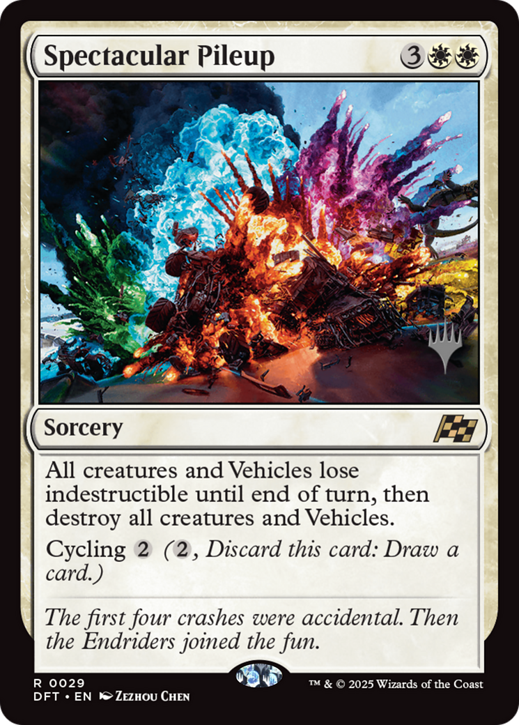 Spectacular Pileup (Promo Pack) [Aetherdrift Promos] | Grognard Games