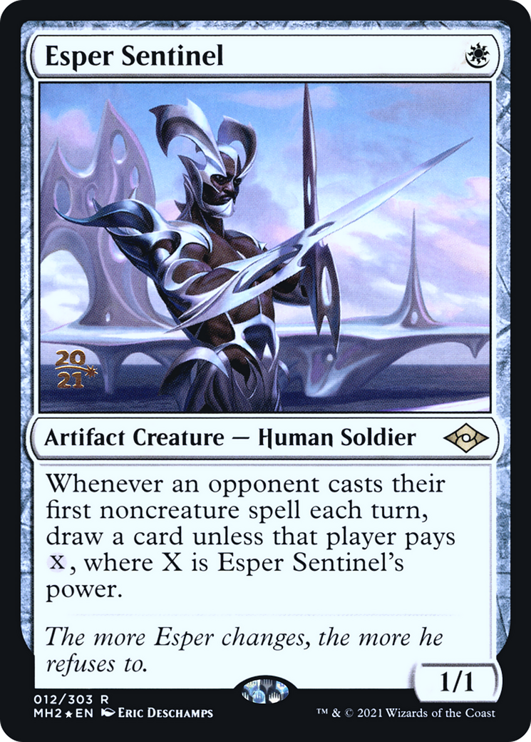 Esper Sentinel [Modern Horizons 2 Prerelease Promos] | Grognard Games