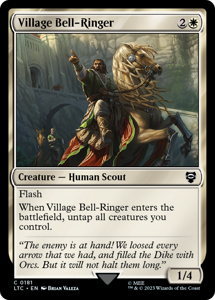 Village Bell-Ringer [The Lord of the Rings: Tales of Middle-Earth Commander] | Grognard Games