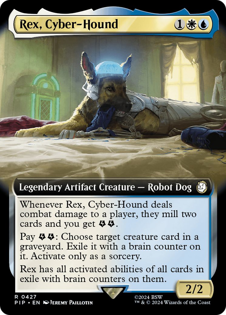 Rex, Cyber-Hound (Extended Art) [Fallout] | Grognard Games