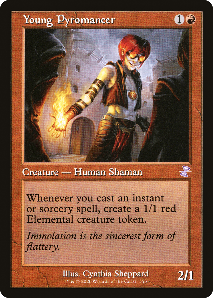 Young Pyromancer (Timeshifted) [Time Spiral Remastered] | Grognard Games