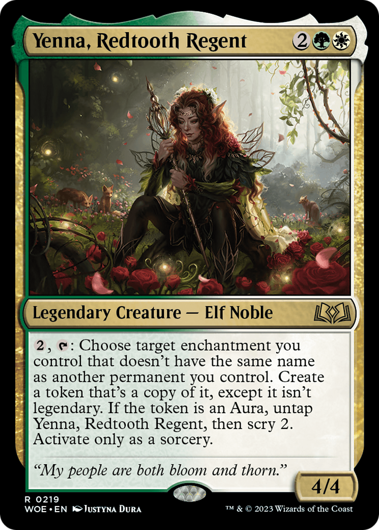 Yenna, Redtooth Regent [Wilds of Eldraine] | Grognard Games
