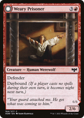 Weary Prisoner // Wrathful Jailbreaker [Innistrad: Crimson Vow] | Grognard Games