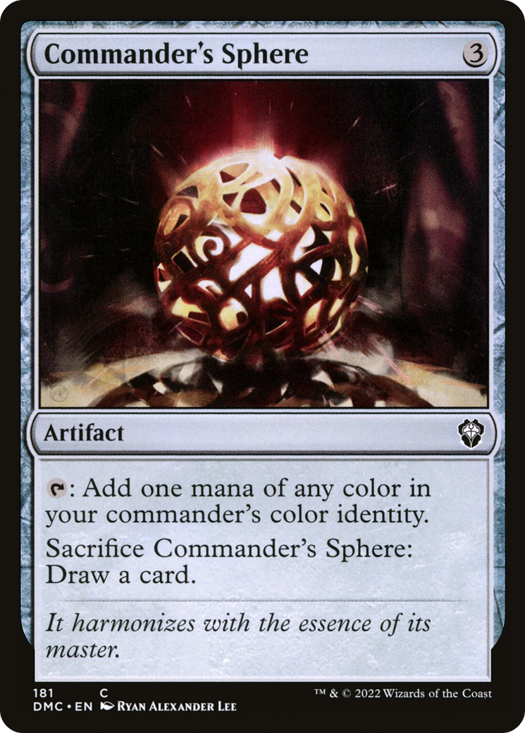 Commander's Sphere [Dominaria United Commander] | Grognard Games