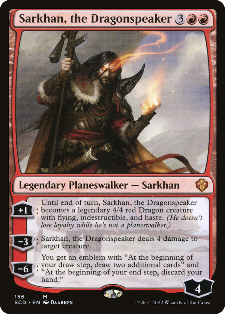Sarkhan, the Dragonspeaker [Starter Commander Decks] | Grognard Games
