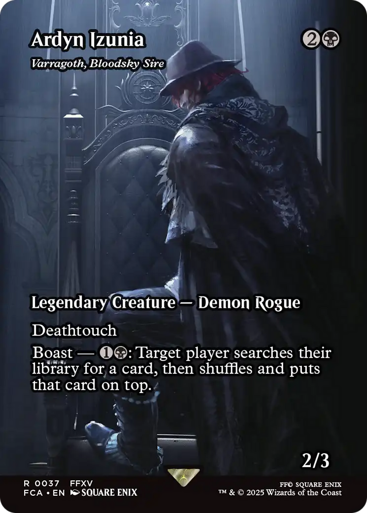 Ardyn Izunia - Varragoth, Bloodsky Sire (Showcase) (FCA-037) - FINAL FANTASY: Through the Ages Foil | Grognard Games