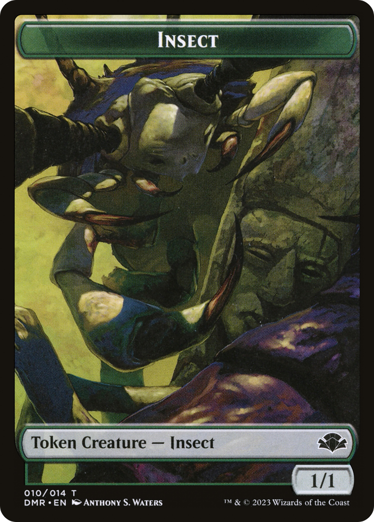 Insect Token (DMR-010) - Dominaria Remastered Tokens | Grognard Games