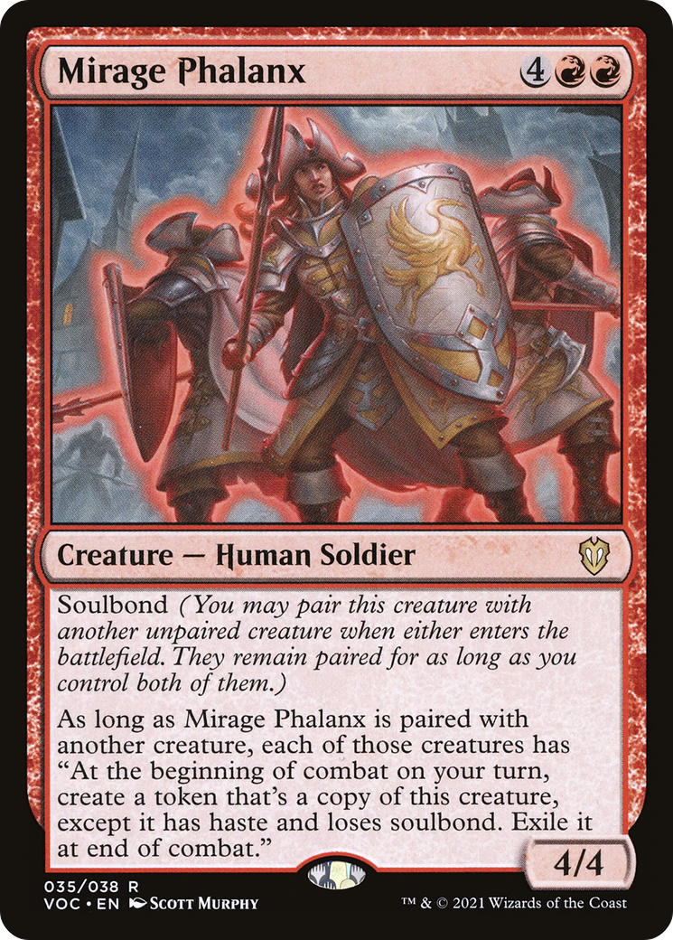 Mirage Phalanx [Innistrad: Crimson Vow Commander] | Grognard Games
