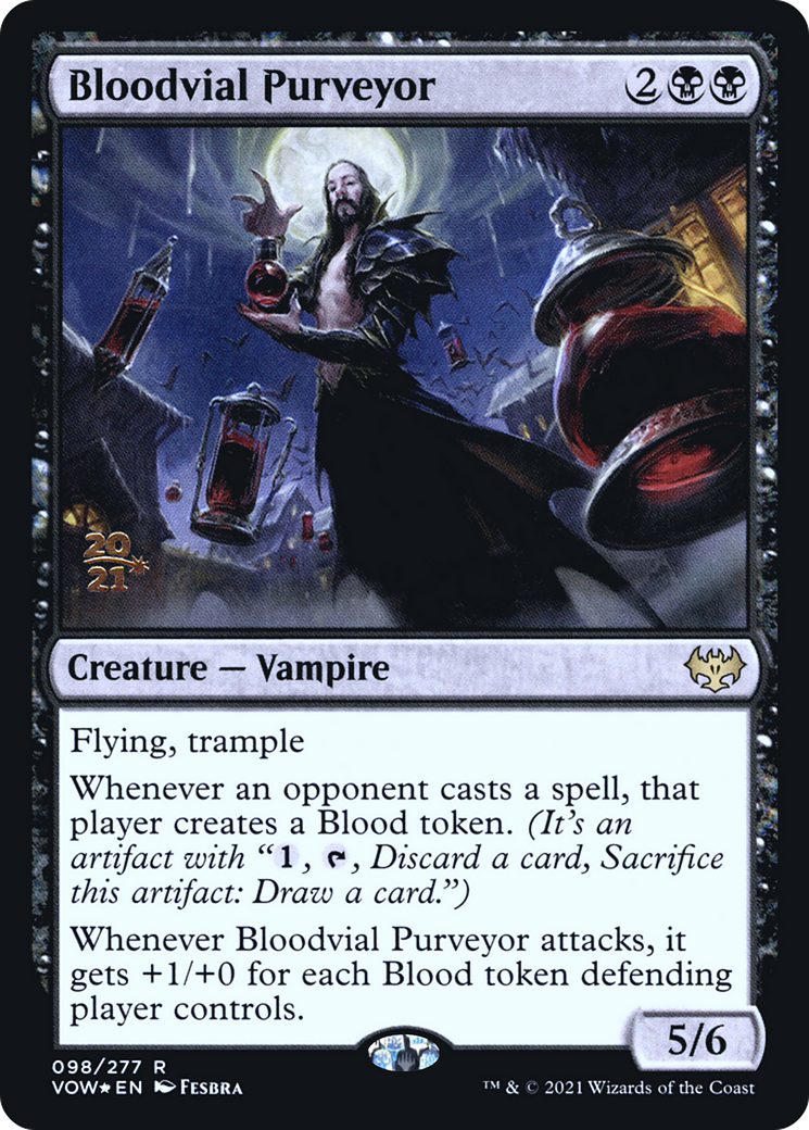 Bloodvial Purveyor [Innistrad: Crimson Vow Prerelease Promos] | Grognard Games