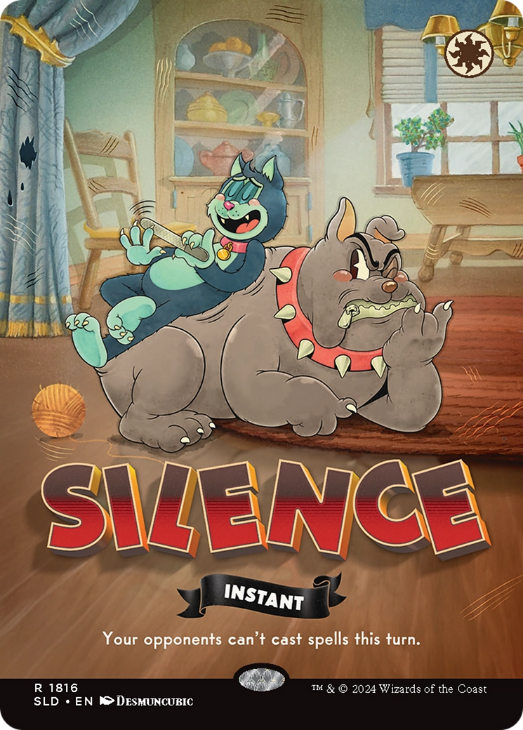 Silence (SLD-1816) - Secret Lair Drop (Borderless) | Grognard Games