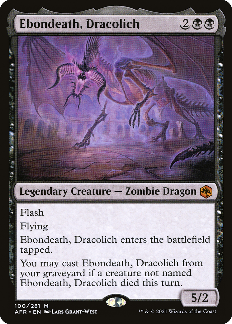 Ebondeath, Dracolich [Dungeons & Dragons: Adventures in the Forgotten Realms] | Grognard Games
