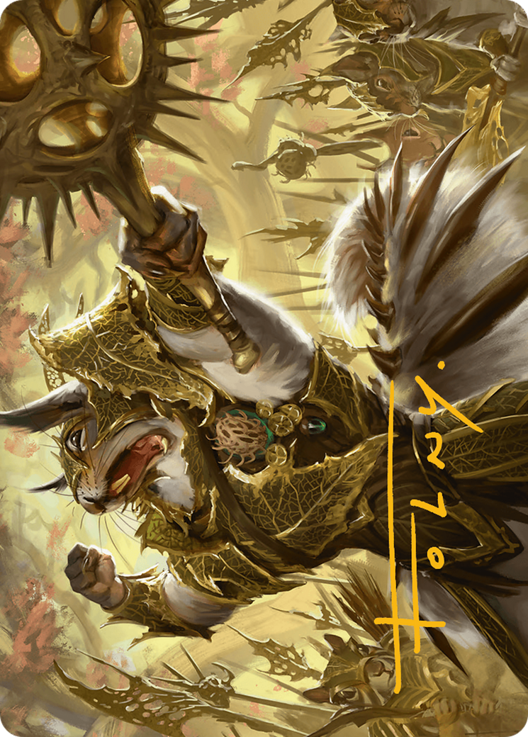 Honored Dreyleader Art Card (Gold-Stamped Signature) [Bloomburrow Art Series] | Grognard Games