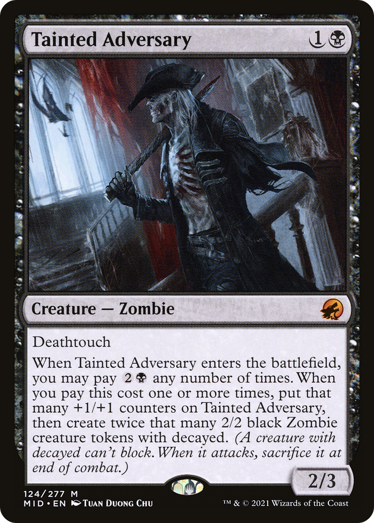 Tainted Adversary [Innistrad: Midnight Hunt] | Grognard Games
