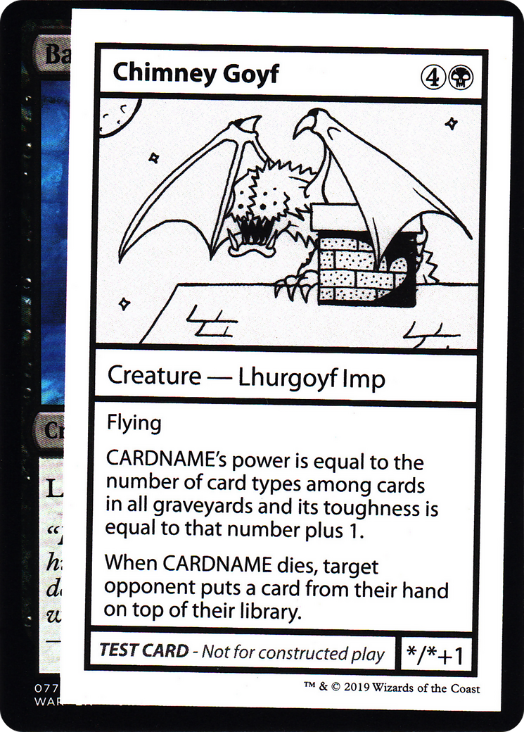 Chimney Goyf (2021 Edition) [Mystery Booster Playtest Cards] | Grognard Games