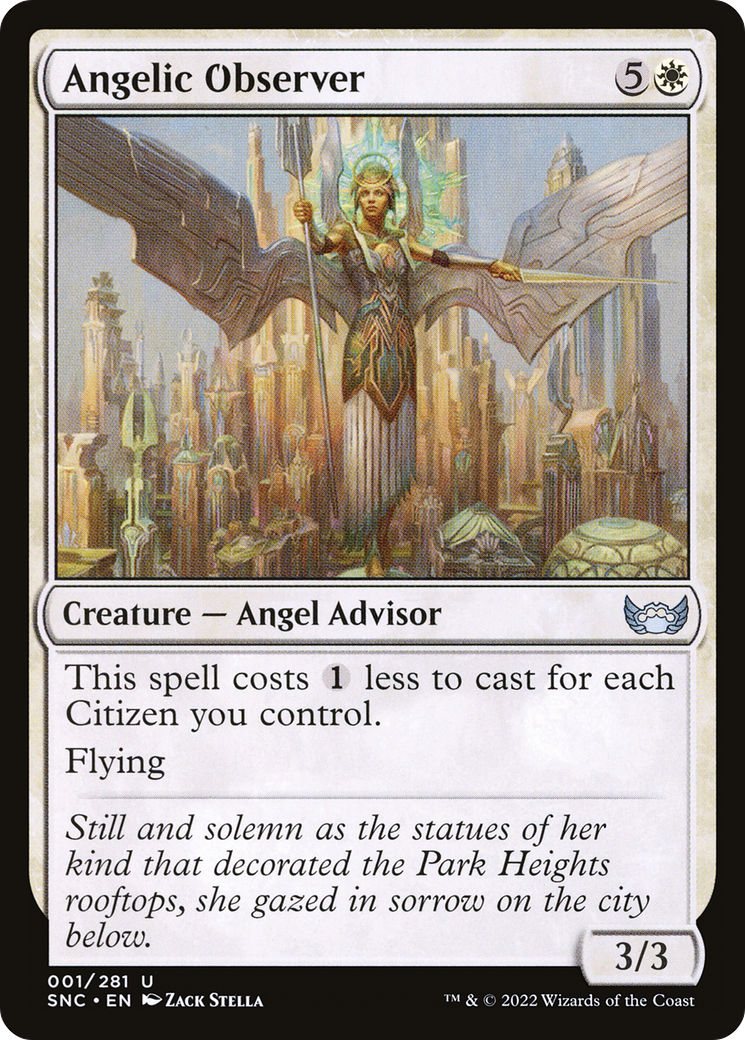 Angelic Observer [Streets of New Capenna] | Grognard Games