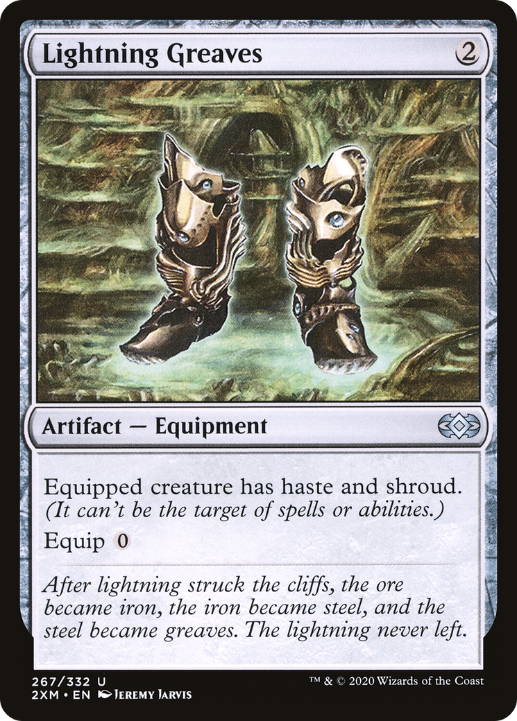 Lightning Greaves [Double Masters] | Grognard Games