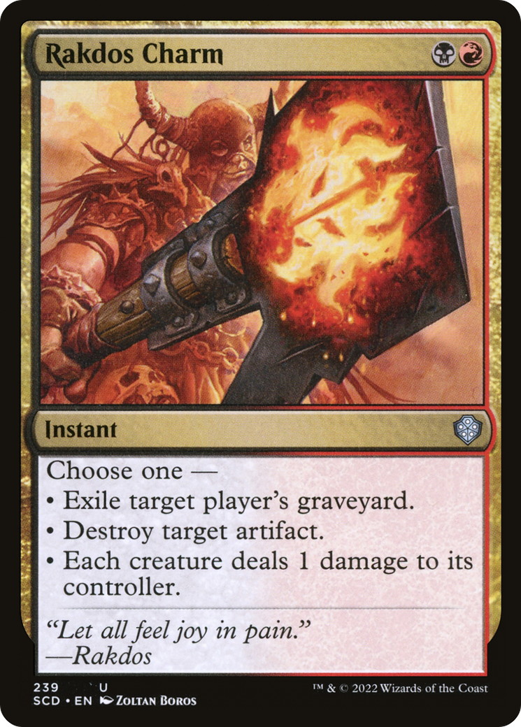 Rakdos Charm [Starter Commander Decks] | Grognard Games