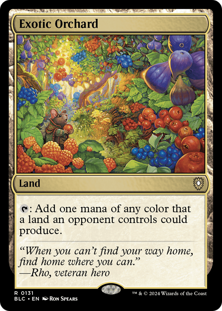 Exotic Orchard [Bloomburrow Commander] | Grognard Games