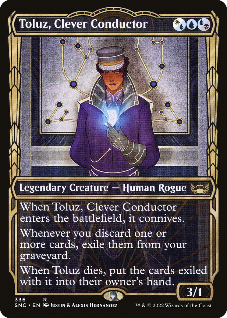 Toluz, Clever Conductor (Showcase Golden Age) [Streets of New Capenna] | Grognard Games