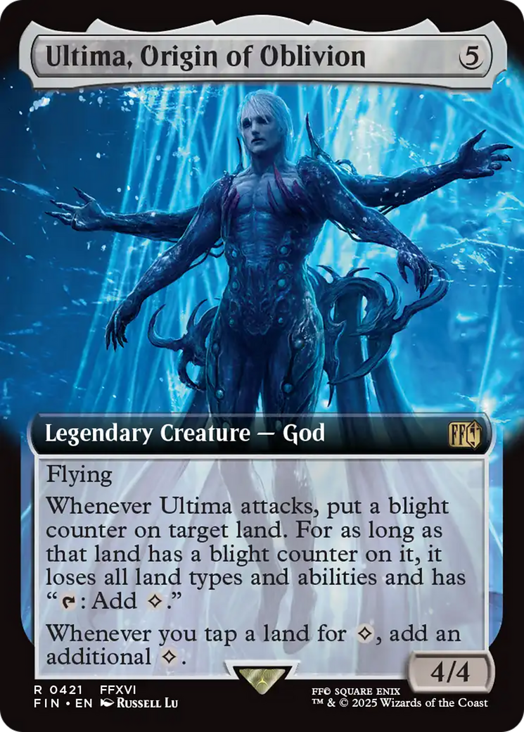 Ultima, Origin of Oblivion (Extended Art) (FIN-421) - FINAL FANTASY Foil | Grognard Games