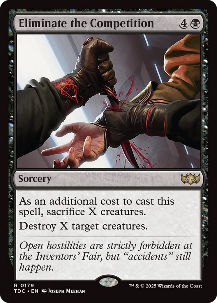 Eliminate the Competition [Tarkir: Dragonstorm Commander] | Grognard Games